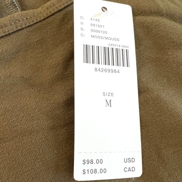 Daily Practice by Anthropologie Sleeveless Side-Ruched Dress NWT - Picture 10 of 12